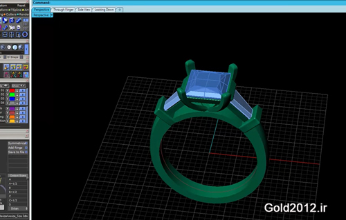 طریقه اندازه مجدد طرح مدل شده داخل نرم افزار ماتریکس