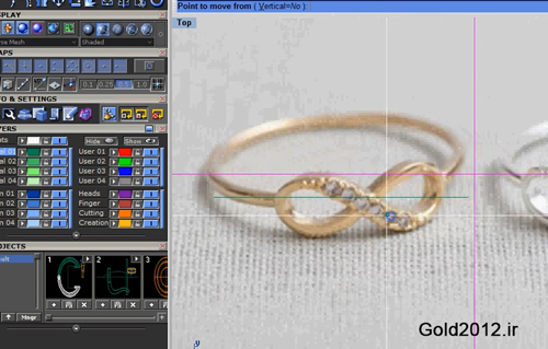 آموزش ماتریکس طراحی مدل طلا