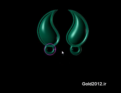 آموزش نرم افزار ماتریکس طراحی مدل گوشواره قطره ای