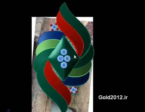 آموزش نرم افزار ماتریکس طراحی مدال سبک لگویی