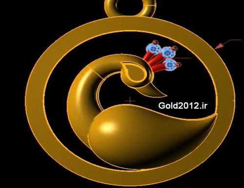 آموزش نرم افزار ماتریکس طراحی مدال سبک قو