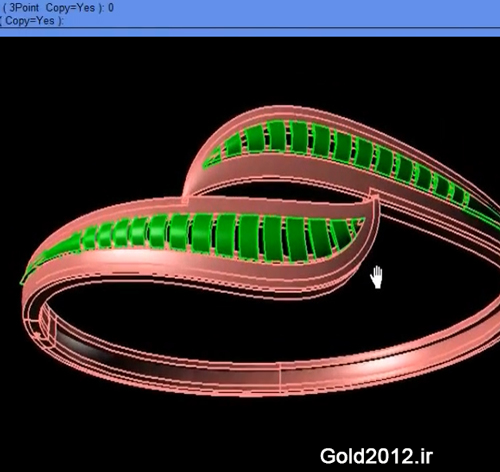 آموزش نرم افزار ماتریکس طراحی مدل انگشتر توری کلاسیک