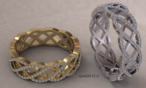 آموزش نرم افزار ماتریکس طراحی مدل انگشتر طرح منحنی توهم