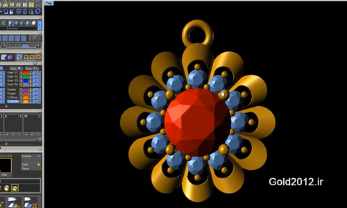 آموزش نرم افزار ماتریکس طراحی مدل مدال طرح خورشیدی
