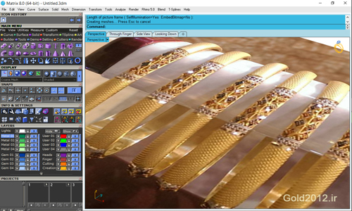 آموزش نرم افزار ماتریکس آموزش رایگان روش طراحی النگو ترک