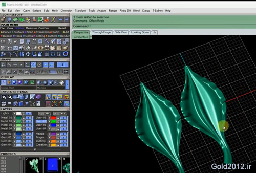 آموزش طراحی مدل های الگو در نرم افزار ماتریکس 