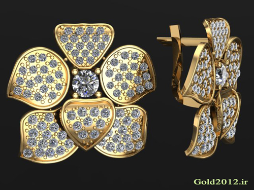 آموزش طراحی گوشواره با ماتریکس طراحی