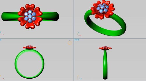 آموزش نرم افزار ماتریکس طراحی مدل طرح گلبرگی شکل