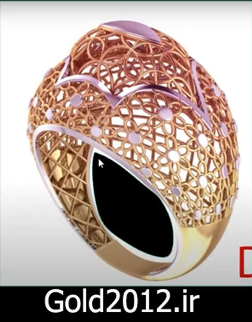 آموزش نرم افزار ماتریکس فیلم طرحی انگشتر فیوژن توری شکل