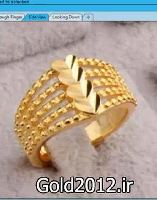 آموزش نرم افزار ماتریکس طراحی مدل انگشتر فیوژن توخالی 