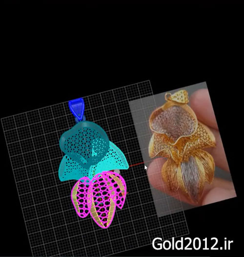 فیلم آموزش ماتریکس طرح گوشواره فیوژن ورن سبک مدل پرزی شکل