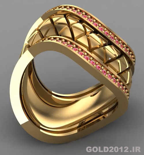 فیلم آموزش ماتریکس 9 طراحی مدل حلقه منحنی شکل طراحی