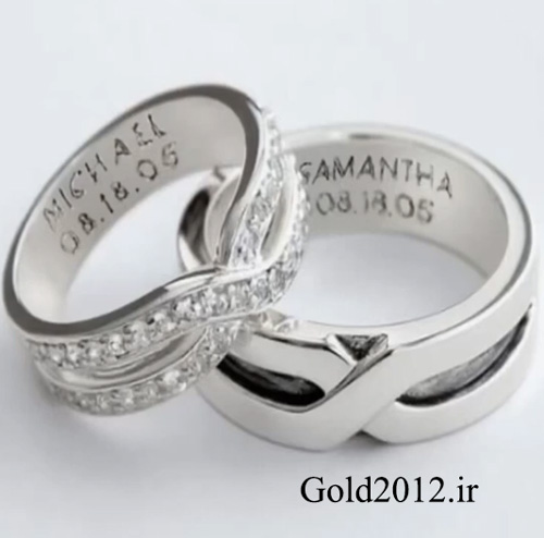 آموزش ماتریکس فیلم طراحی مدل ست حلقه ازدواج نگین دار