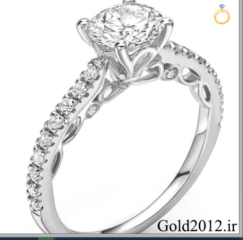 آموزش ماتریکس فیلم طراحی مدل انگشتر نامزدی نگین دار