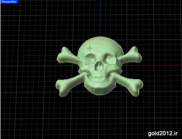 آموزش طراحی مدل طلا با نرم افزار ماتریکس