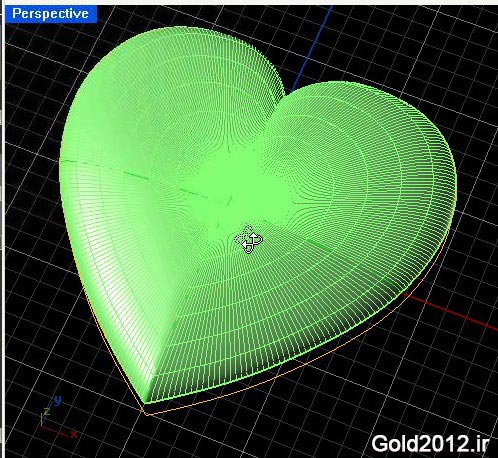 آموزش طراحی مدل طلا با نرم افزار ماتریکس
